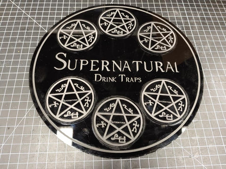 Supernatual Drink Trap Coaster Set - Wulfgar Weapons & Props