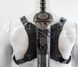 Sword Holder Sheath Back Armor Cosplay