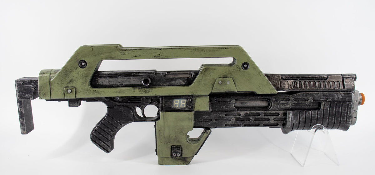 Alien Rifle Props Aliens Pulse Rifle Prop - Resin Cast – Wulfgar Props