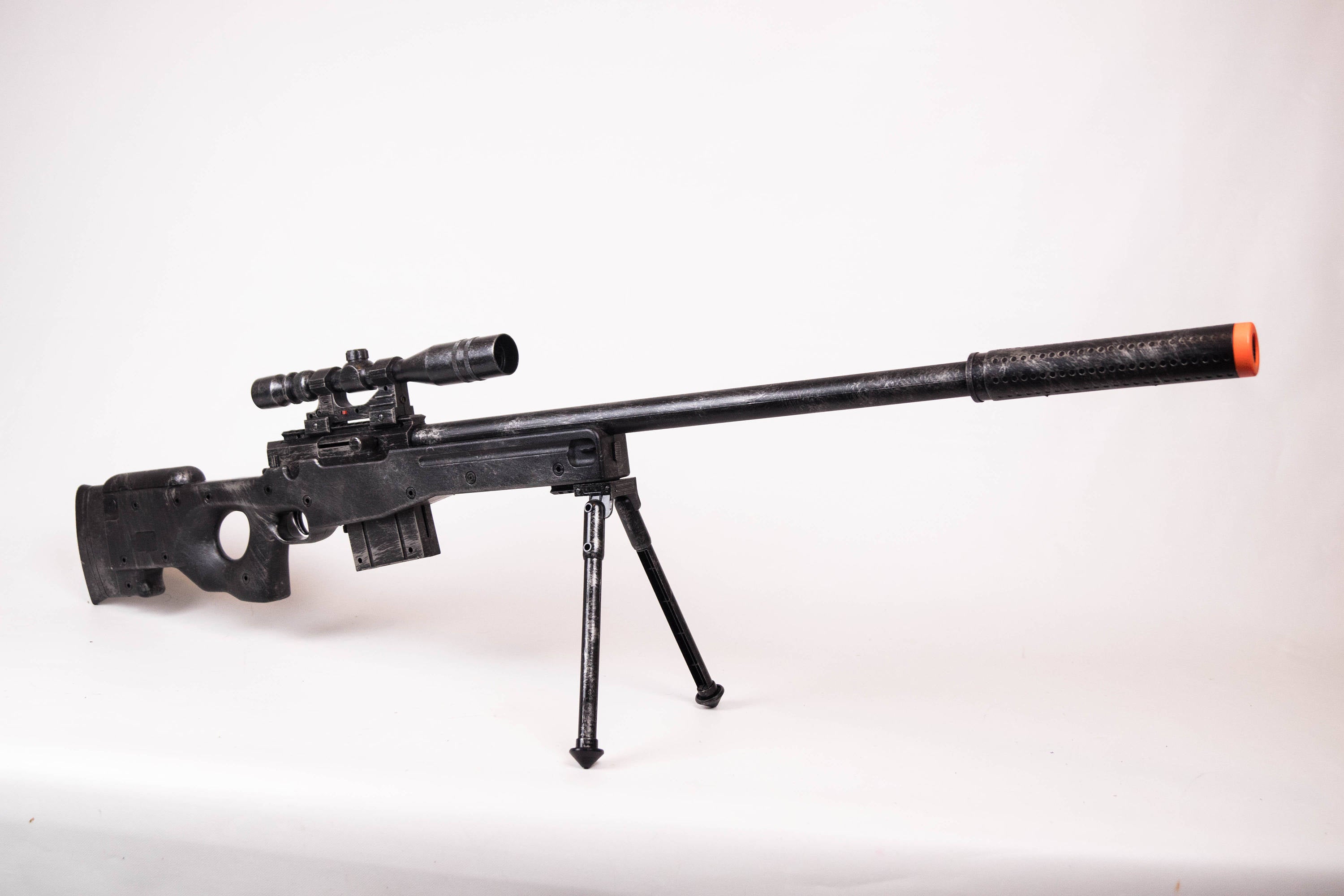 L　96　AWS　SNIPER　RIFLE　BLACK STOCK Matrix L96 Marui Clone AWS Bolt Action Airsoft Sniper Rifles
